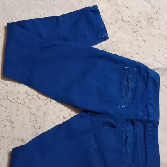 Free People blue motocross style pant low rise - Picture 5 of 13